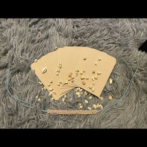 Customizable Natural Hemp Bracelets (Handmade)